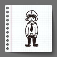 police doodle N6