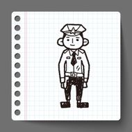 police doodle N8