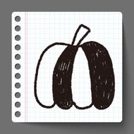 pumpkin doodle drawing N3