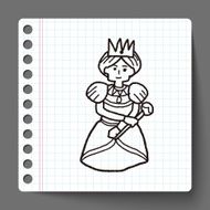 queen doodle N7
