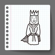 queen doodle N9