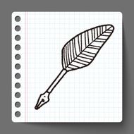Quill doodle N3