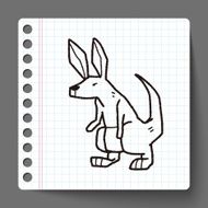 rabbit doodle N11