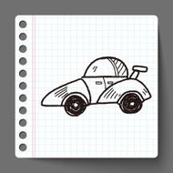 race car doodle N3