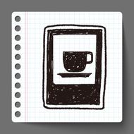restaurant sign doodle N5