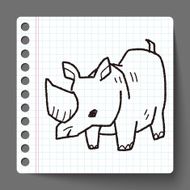 rhino doodle N2