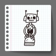 robot doodle N162