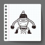 robot doodle N164
