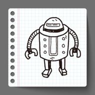robot doodle N171