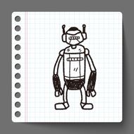 robot doodle N172