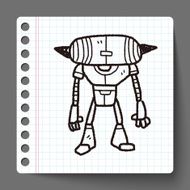 robot doodle N173