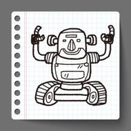 robot doodle N175