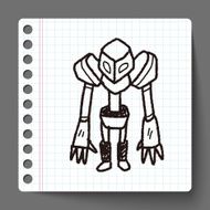robot doodle N182