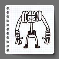 robot doodle N183