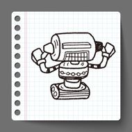 robot doodle N184
