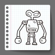 robot doodle N185
