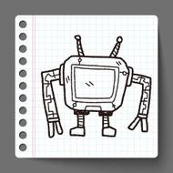 robot doodle N187