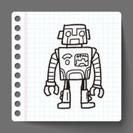 robot doodle N202