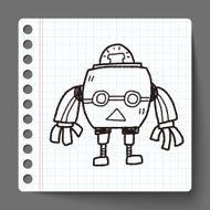 robot doodle N206
