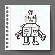 robot doodle N208