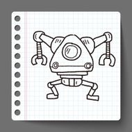 robot doodle N212