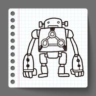 robot doodle N213