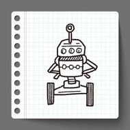 robot doodle N216