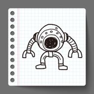 robot doodle N219