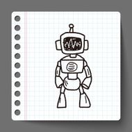 robot doodle N223