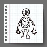 robot doodle N227
