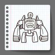 robot doodle N233