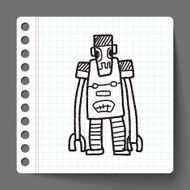 robot doodle N237