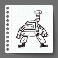 robot doodle N241