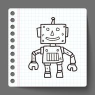 robot doodle N248