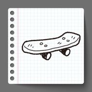 Roller skate doodle N3