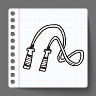 Rope skipping doodle N5