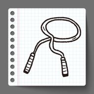 Rope skipping doodle N6