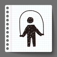 Rope skipping doodle N7