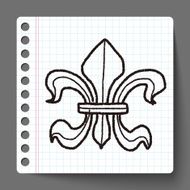 royal crest doodle N2
