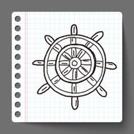 Rudder doodle N5