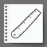 ruler doodle N9
