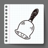 school bell doodle N3