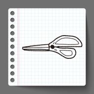scissors doodle N4