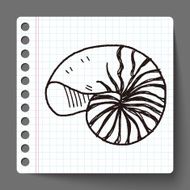 Shell doodle N12