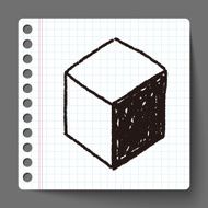 shipping box doodle N23