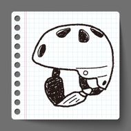 skate helmet doodle N2
