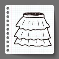 skirt doodle N6