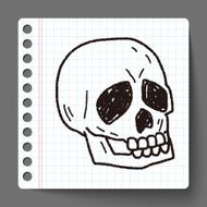 skull Doodle N24
