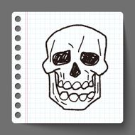 skull Doodle N27