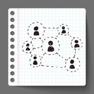 social link doodle N12